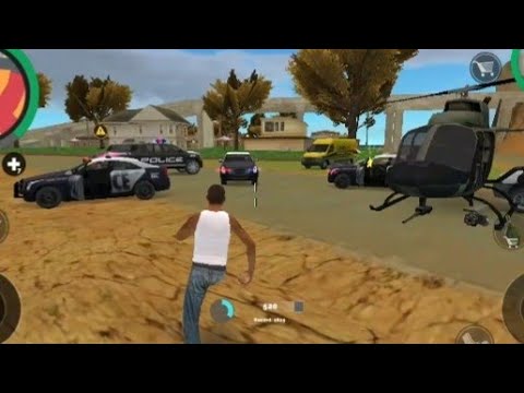 Vegas Crime Simulator (police Fight from Gangster on Seashore) Robot Android total Game play ▶️