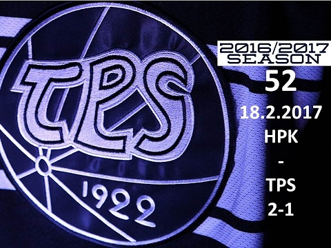 52. HPK  - TPS 2016-2017 18.2.2017 MAALIT