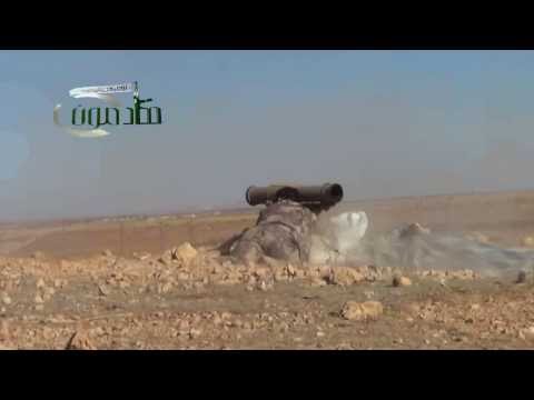 استهداف مقرات النظام في ريف حماة الشرقي بصاروخ ميتس من قبل ألوية الفاتح ضمن معركة قادمون