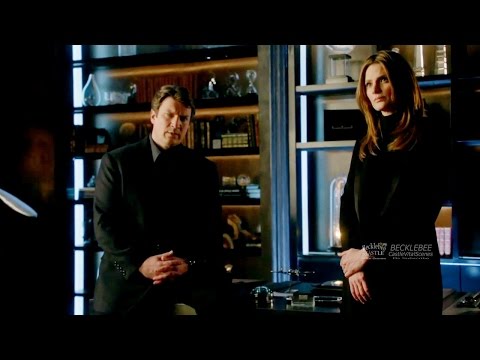 Castle 8x18 Beckett & Castle with Agent Mallory “Backstabber” Season 8 Episode 18