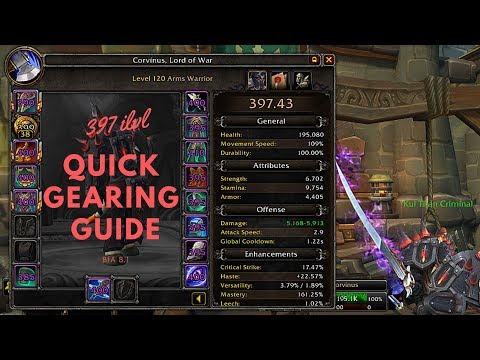 Quick Gearing Guide - BfA 8.1