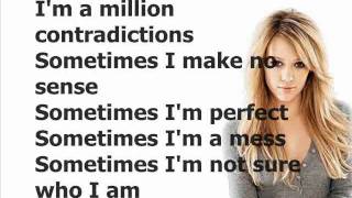 Hilary Duff - I Am (Lyrics On Screen)