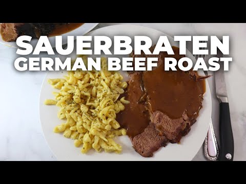 How to make Sauerbraten - German Beef roast