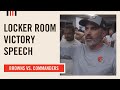 Locker Room Victory Speech vs. Commanders | Cleveland Browns