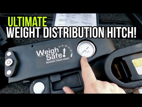The ULTIMATE Weight Distribution Hitch with a SCALE! Weigh Safe True Tow