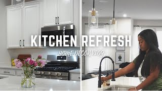 KITCHEN REFRESH | Ruggable Rug Unboxing | Home Decor Vlog