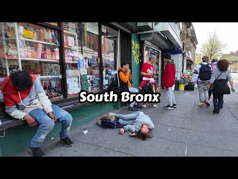 Unfiltered Raw Footage Of South Bronx 149th Street New York City ⛔️ The Real Subway Experience