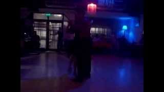 Taçlan Özüm Erk y Burak Öncel performance @ milonga 10, Troilo "Confesión" Oct 2013