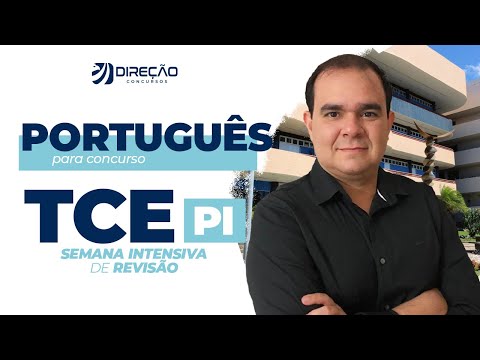Português para concurso TCE PI: semana intensiva de revisão