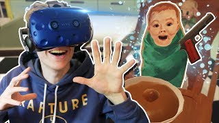 HOW TO RAISE A CHILD IN AMERICA! | The American Dream VR (HTC Vive Pro Gameplay) Ep.4