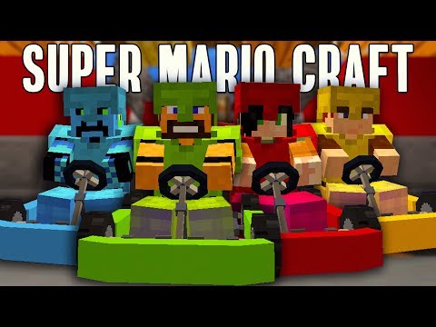 GARE AD ALTA VELOCITÀ SUI GO KART! - Super Mario Craft [ITA] w/ErenBlaze, Metano007 & Tech4Play