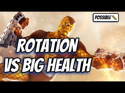 Using Shocker vs Higher Health Pools 500k + this is amazing | Marvel Contest of Champions