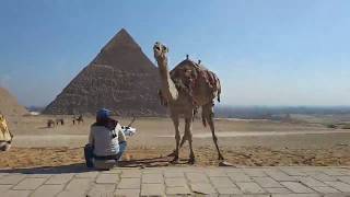 preview picture of video 'Egypt Giza Pyramid Drive مصر الجيزة الهرم'