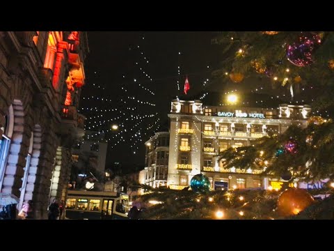 BEAUTIFUL CHRISTMAS TREES,LIGHTS & AWESOME CHRISTMAS DECORATIONS AT -ZURICH @nagendranallamothu