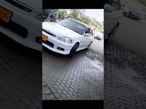 Thumbnail for | Honda Civic EK | Honda Civic 2000 | Super White | #viral #shorts #shortvideo #youtubeshorts by Honda Super EV, VTEC, video, Car, vide, Honda Civic