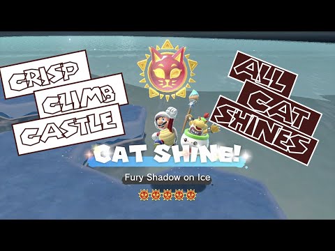 Bowser's Fury | Crisp Climb Castle: Complete Walkthrough [Switch]