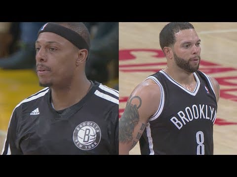 2014.02.23 - Paul Pierce & Deron Williams Full Combined Highlights at Lakers