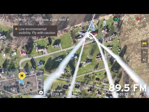 FM DX Drone - test 3 (89.5 FM)