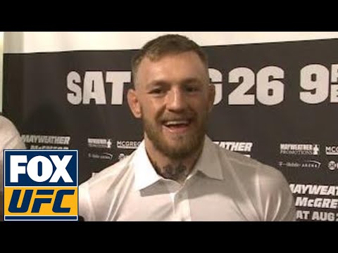 McGregor Claims Mayweather Won’t Last 2 Rounds With 8 Ounce Gloves