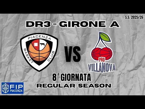 DR3 | Bakery Piacenza Club Red vs Pro Villanova | Full Highlights (09/01/2026)