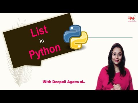 8 List In Python Python Lists Data Type In Python Pycharm Hindi