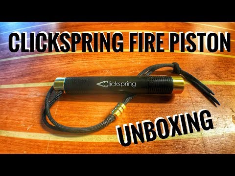 Unboxing the Clickspring Fire Piston