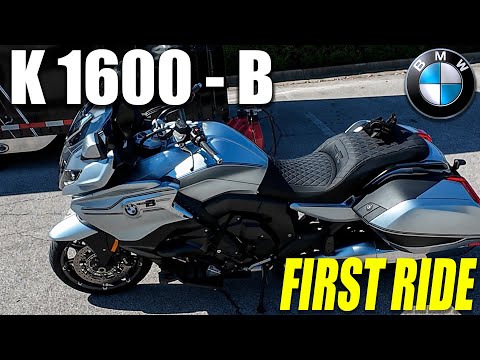 BMW K 1600 B - First Ride (6-Cylinder Bagger!)
