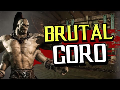 MkXL| #79 BRUTAL CORNER COMBOS WITH GORO!! | Goro (Dragon Fangs) Endless Tower - 28 opponents!