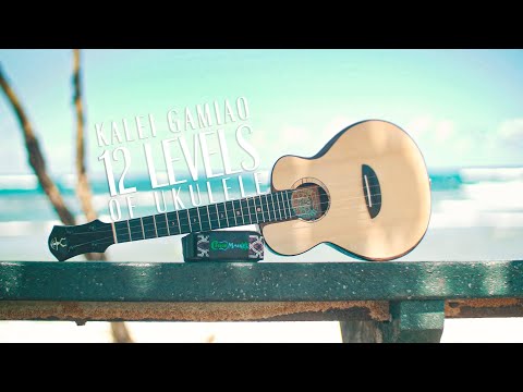 12 Levels of Ukulele by Kalei Gamiao (w/ aNueNue Moon Bird Tenor UT200)