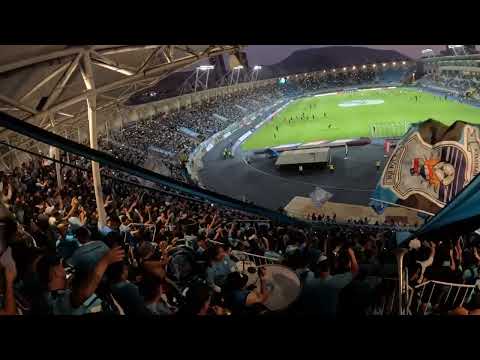 "Entrada de La Banda Del Dragón , previa y salida Deportres Iquique vs Cobresal 2024" Barra: Furia Celeste • Club: Deportes Iquique • País: Chile