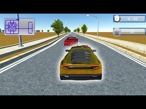 BORDER POLICE PATROL DUTY SIMULATOR - Supercar Cop Chase Bad Guys Gameplay
