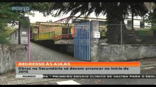 preview picture of video 'Alunos da Escola Secundária de Ponte de Lima vão ter aulas na antiga Escola Primária'