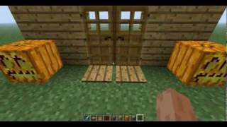 Minecraft 1.2 Double doors: How to make both doors open while standing on one of the pressure plates