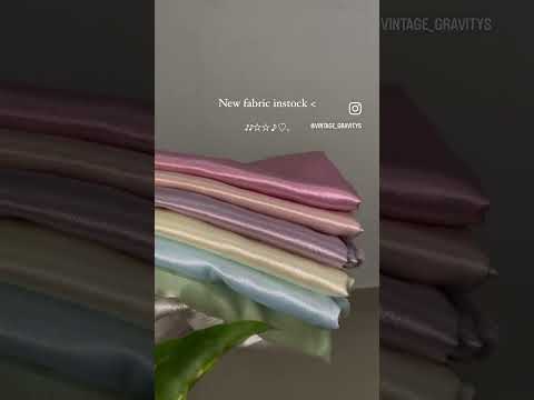 Satin fabric instock!