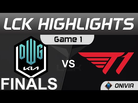 DK vs T1 Highlights Game 1 Finals LCK Summer Playoffs 2021 DWG KIA vs T1 by Onivia