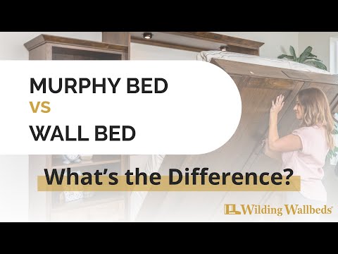 What is the Difference Between a Murphy Bed and a Wall Bed?   - Wilding Wallbeds