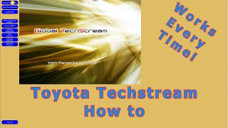 Toyota Techstream for ALL Windows | How to Install and get it WORKING Everytime