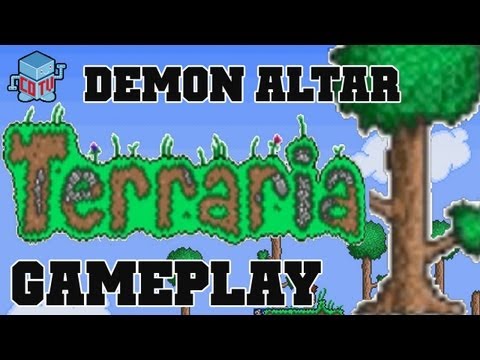 Terraria DEMON ALTAR Gameplay Commentary - COTV - YouTube