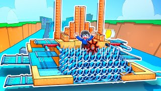 I Built the WORLD'S BIGGEST PLANE in Roblox Build a Plane!