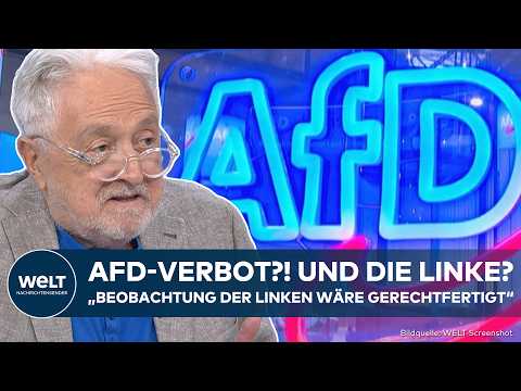 Video Thumbnail: DEUTSCHLAND: AfD-Verbot!? "Linke sollte beobachtet werden" Knallharte Analyse von Henrik M. Broder