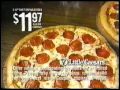 Little Caesars Pizza Television Commercial 1999