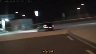 HYUK VIXX BEING LEFT BEHIND AT THE GAS STATION