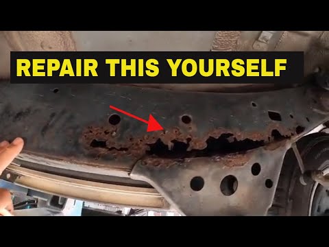 How to easily Repair your 4runners's rusted Frame yourself