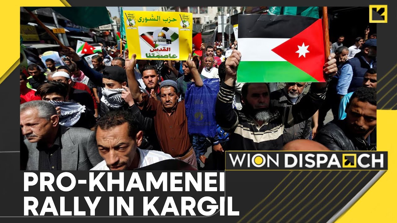 Kargil Crowds Rally for Iran's Khamenei Amid Unrest | WION Dispatch