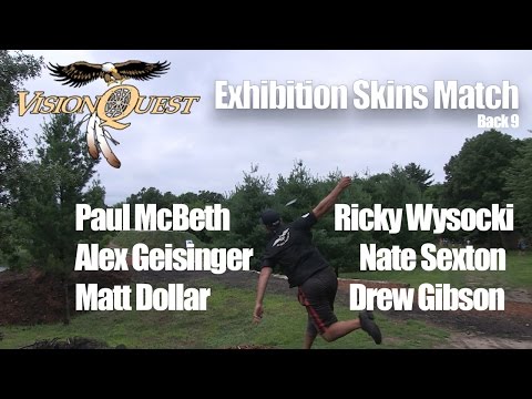 Vision Quest Skins Back - Paul McBeth, Ricky Wysocki, A Geisinger, Nate Sexton, M. Dollar, D. Gibson