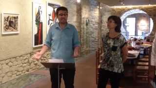 preview picture of video 'Maridatge pioner d'Art i Gastronomia a Verdú'