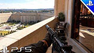 ELE ENTROU SOZINHO NO PENTÁGONO PARA SE VINGAR | Realistic Gameplay [4K60FPS] Call of Duty MW3