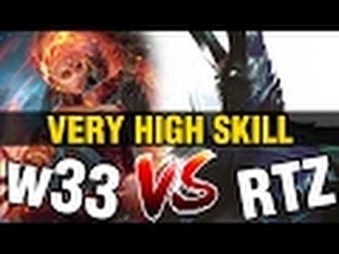 VERY HIGH SKILL   w33 Lina VS Arteezy Terrorblade   Dota 2