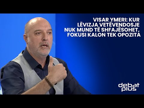 Visar Ymeri: Kur Lëvizja Vetëvendosje nuk mund të shfajësohet, fokusi kalon tek opozita