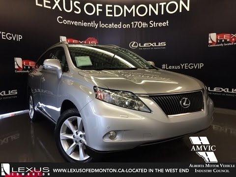 Used 2011 Silver Lexus RX 350 AWD Ultra Premium In Depth Review | Leduc Alberta